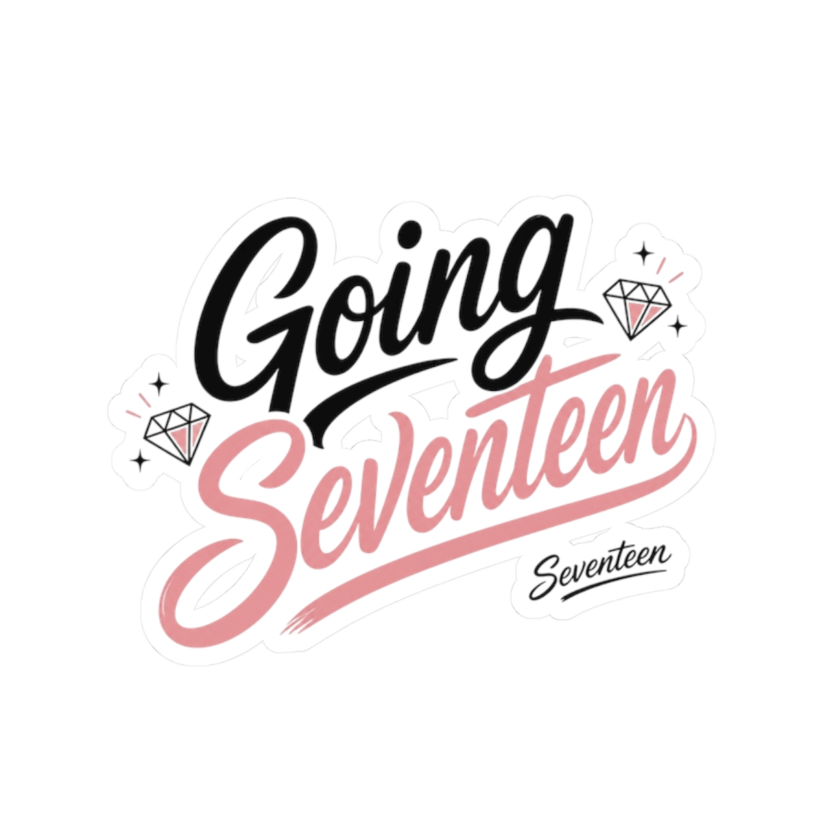 Seventeen "Going Seventeen" Sticker - Official t-shirts merchandise