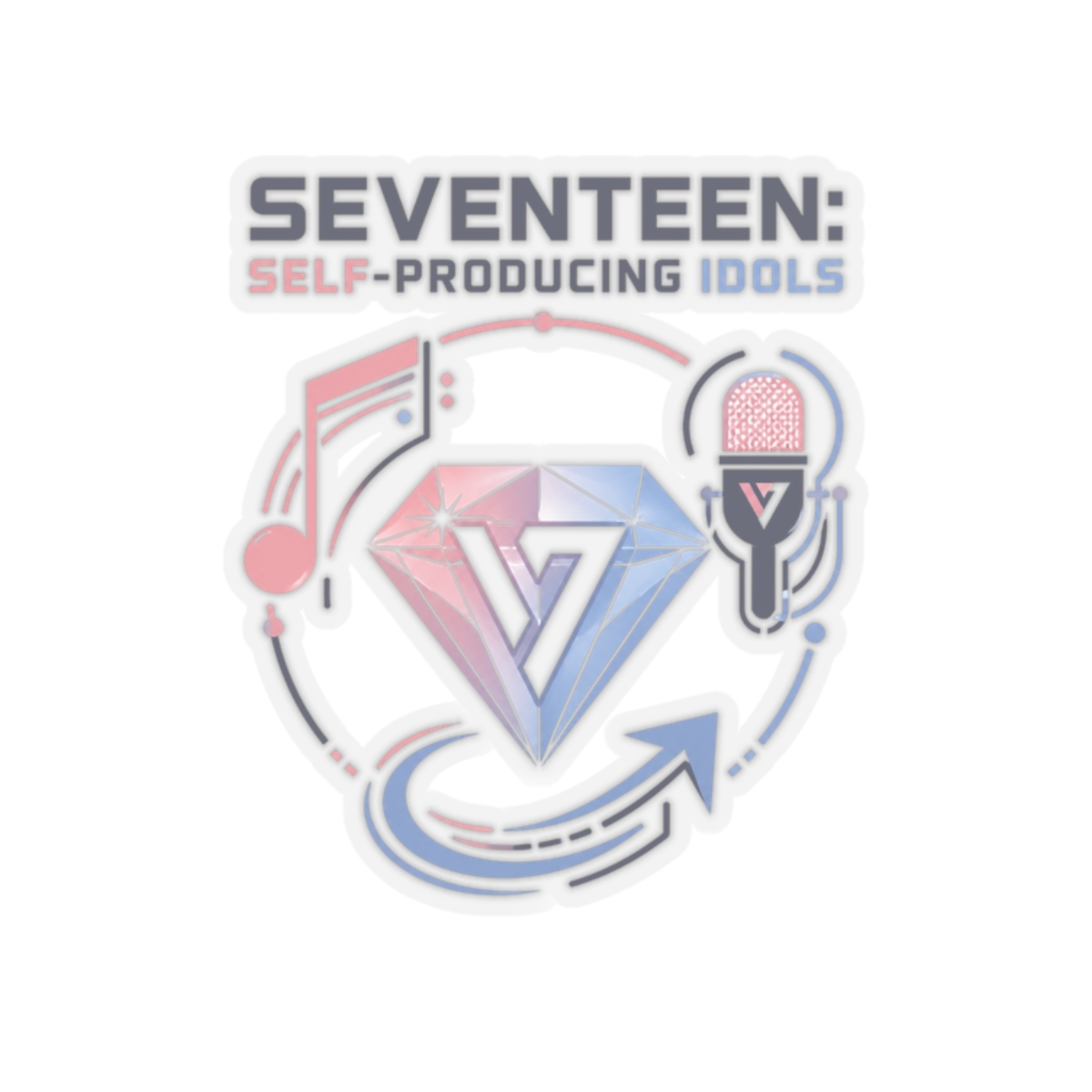 Seventeen "Seventeen: Self-Producing Idols" Sticker