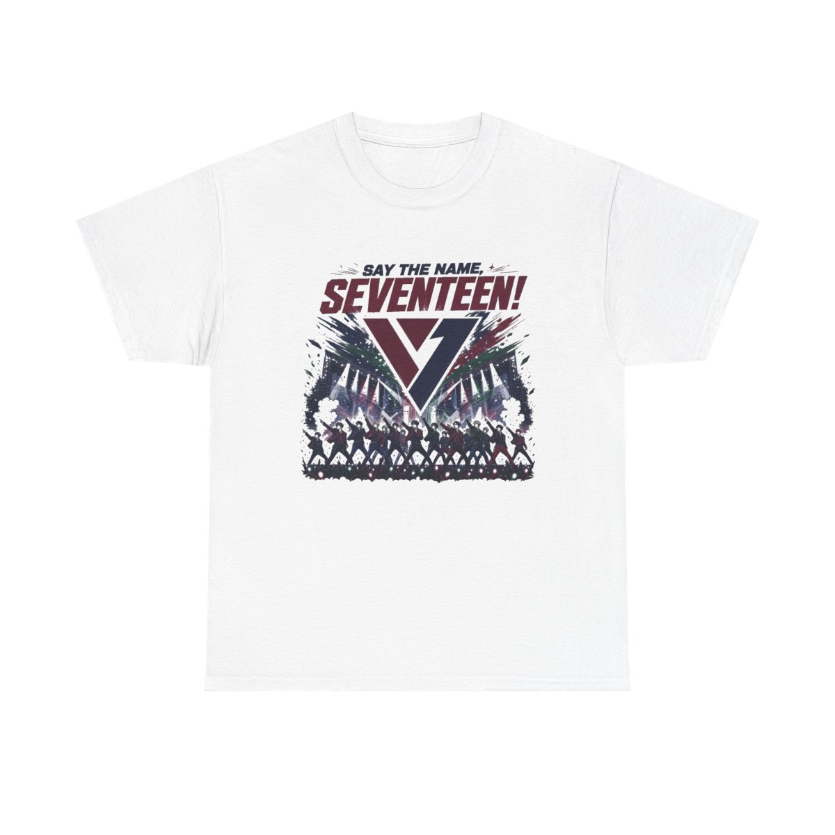 Seventeen " and " Unisex Tee - Official t-shirts merchandise