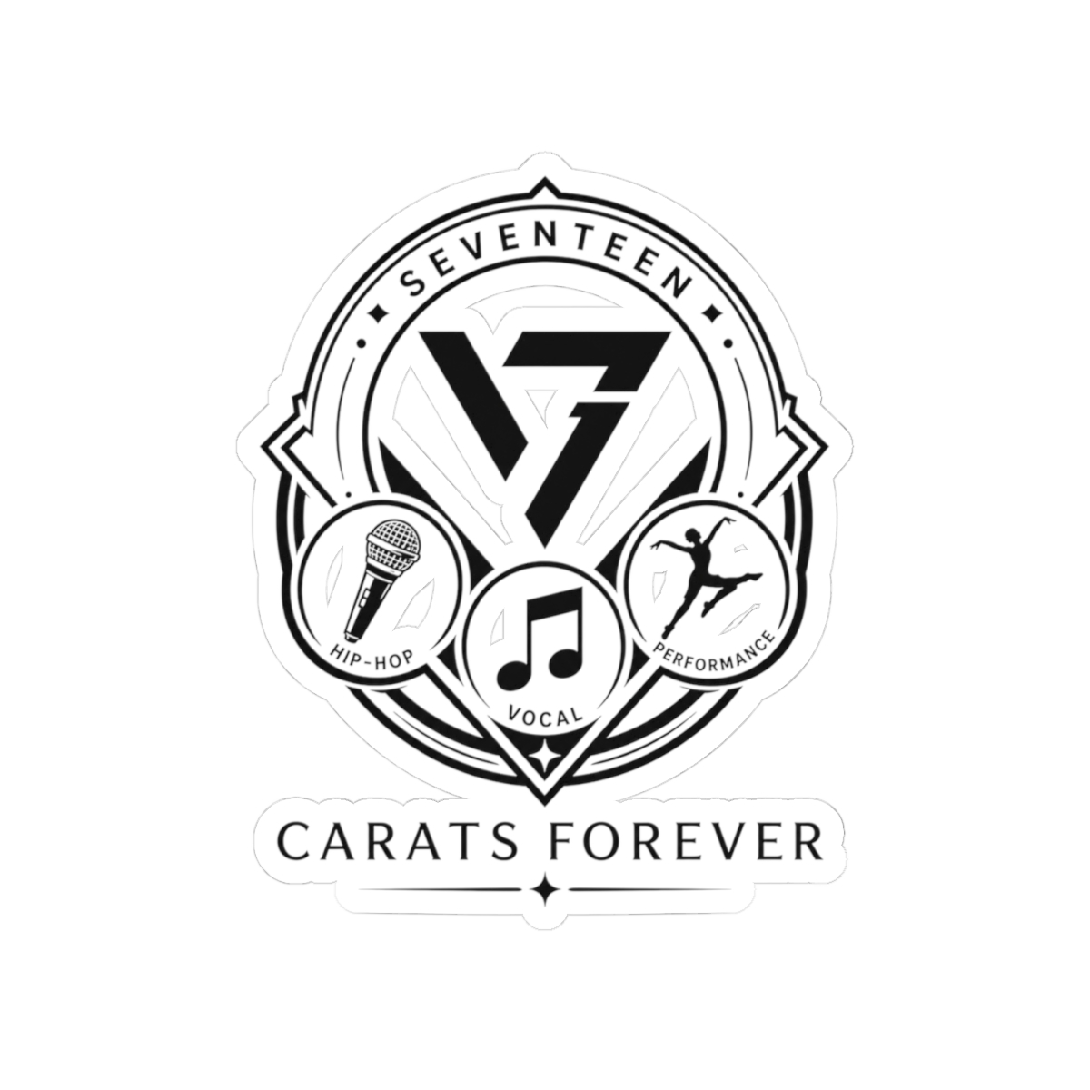 Seventeen " and " Sticker
